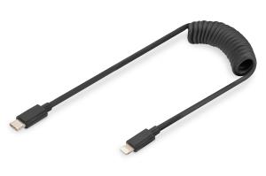 USB - C to Lightning Spring cable~ MFI C94 TPU USB 2.0, PD20W Max 1m