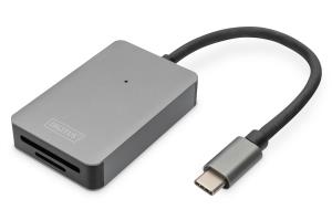 USB-C Card Reader, 2 Port, High Speed