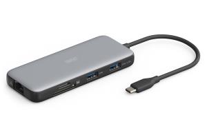 USB-C docking station, 7-port - HDMI / 2x USB-A 3.2 Gen 2 / GbE / SD / MicroSD - 100W USB Power Delivery