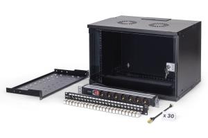 SOHO PRO network set - 19in 7U - 370x540x400mm - Black
