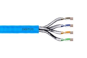 installation cable - CAT6A - U/FTP - Cca - 100m - Light blue