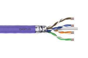installation cable - CAT6 - F/UTP - B2ca - 100m - Purple
