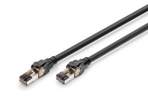 patch cable - Cat 8.1 - S/FTP - AWG 24/7 - 3m - Black