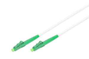 Fiber optic steel-armored patch cable - simplex singlemode LC/APC - LC/APC - 5m