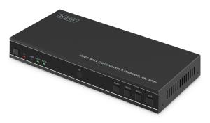 HDMI Video Wall Controller - 4 Displays 4K/30Hz, HDMI, USB-C, Black
