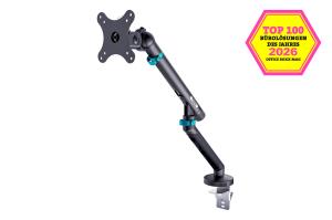 Monitor Mount - Desk - 1 monitor - Tilt/Swivel/Rotate - up to 35in - Black