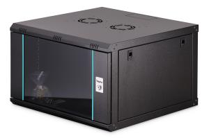 7U wall mounting cabinet - Dynamic-N 600 x 600 mm, unmounted, black