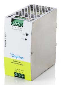 Industrial Power Supply 48V DC, 240W, metal case working Temperature -20-70C, DIN Rail