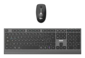 Pack Keyboard + Mouse - Wireless - Optimal Rechargeable - Qwerty US/Int'l