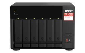 NAS TS-673A-8G 6 Bay 2.2GHz 4C/8T 8GB DDR4 2x 2.5GbE opt 10GbE exp