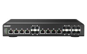 WebSwitch 8 port 10GbE SFP+/RJ45 4 port 10GbE SFP+ RM/WM Fanless