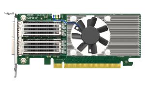 network expansion card - Dual-port 100 GbE