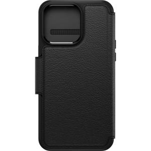 iPhone 15 Pro Max Case Strada Series Folio MagSafe - Shadow (Black) - ProPack