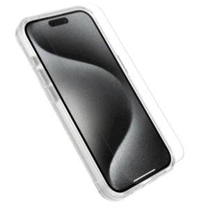 Bundle Apple iPhone 15 Pro / Symmetry Clear MagSafe + Premium Glass AM - clear