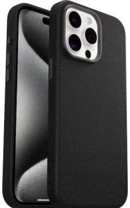 Apple iPhone 15 Pro Max - Symetry - Cactus Leather - Noir Ash Black