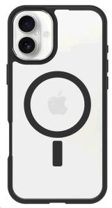 iPhone 16 Plus Case - React Series - Black Crystal (Clear/Black) - ProPack