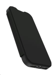 iPhone 17 Case - React Series Folio - Black Crystal (Clear/Black)