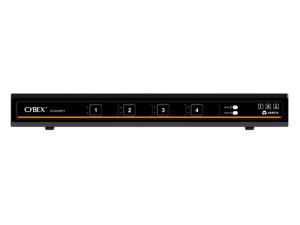 CYBEX SC Universal DP/H + USB-C Secure KVM Switch 4-Port Single Display PP4.0