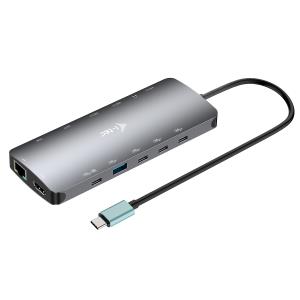 USB-c Metal Nano 3x Display Docking Station - USB-c -  Power Delivery 140w