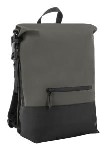 Two-tone Rolltop Backpack 14-16in - Grey/Black - 25L