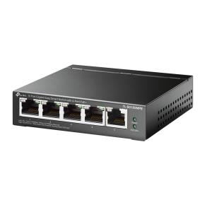 Smart Switch Tl-sg105mpe 5-port Gigabit 10/100/1000mbps With 4-port Poe+