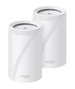 Whole Home Mesh Wi-Fi 7 System - Be14000 - Deco Be68 - 2 Satellites