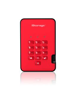 diskAshur2 SSD 256bit 128GB Red