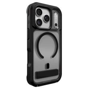 Rainier Snap Kickstand Case For Apple Pinnacles/17 Pro SmokeBlack