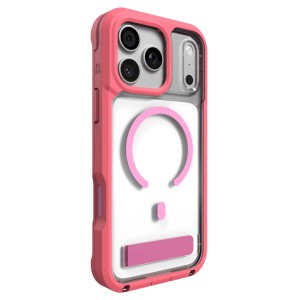 Rainier Snap Kickstand Case For Apple Pinnacles/17 ProMax PopPink