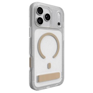 Milan Snap Case Kickstand with Camera Button Apple Redwood/17ProMax Glitte