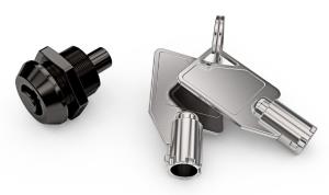 Keyed Alike Cylinders (All Key Sets Are the Same) - Black