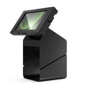 Bundle / Tablet Printer Kiosk + Apex Enclosure Wall Mount for Galaxy Tab Active 3/5 8in - Black