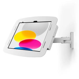Bundle / iPad 10.9in, 10th Gen, (2022) Swing Wall Mount Arm + Space Enclosure - White