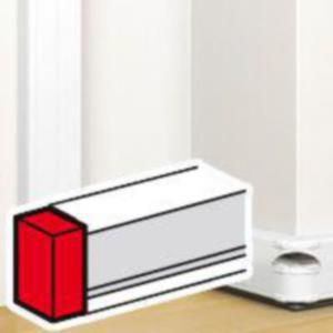 Dlp Snap-on End Plate White For Ref.nr.