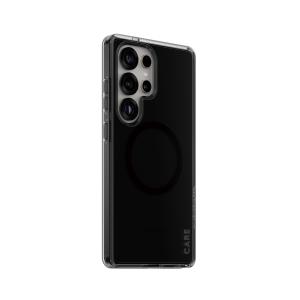 Flagship Case Urban Combat Smokey with Black QI Compatible Samsung S25 Ultra
