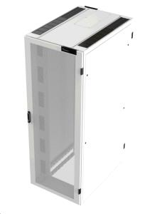 Nexpand Cabinet - 47u - With Side Panels - 600x1200mm(wxd) - White With Cable Finger