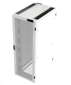 Nexpand Cabinet - 42u - Airtight No Side Panels -800x1200mm(wxd) - White With 2x200 Wide Cable Trays