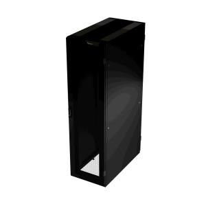 Nexpand Cabinet - 42u - No Side Panels - 600x1200mm(wxd) - Black With 2x200 Wide Cable Trays