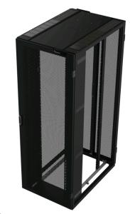 Nexpand Cabinet - 42u - Airtight With Side Panels - 800x1200mm(wxd) - Black With 2x200 Wide Cable Trays