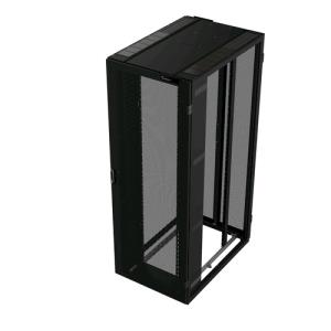 Nexpand Cabinet - 52u - Airtight With Side Panels - 800x1200mm(wxd) - Black With 2x200 Wide Cable Trays