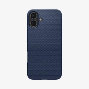 iPhone 16 Plus Case Liquid Air Navy Blue