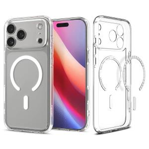 iPhone 17 Pro Max Case Ultra Hybrid MagFit Clear White