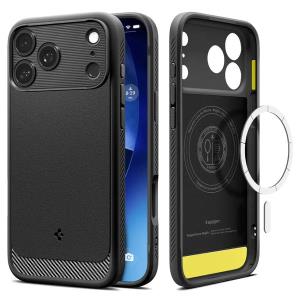 iPhone 17 Pro Max Case Rugged Armor MagFit Matte Black