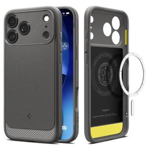 iPhone 17 Pro Max Case Rugged Armor MagFit Gray