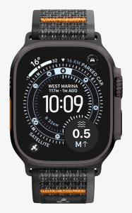 Athlex Air 2 Band For Apple Watch Ultra 3/2/1 (49mm) Black Orange