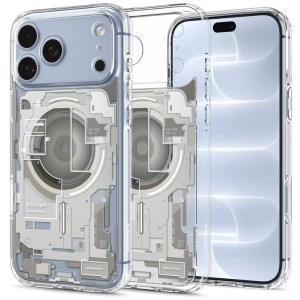 Ultra Hybrid Case for iPhone 18 Pro/ 17 Pro - MagFit Zero One Natural Titanium