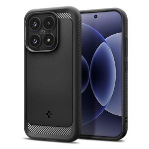 Rugged Armor Case for Xiaomi 17 - Matte Black