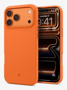 Silicone Fit Case for iPhone 17 Pro Max - MagFit Cosmic Orange