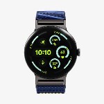 Google Pixel Watch 5 (2026)/4/3 (41mm)/2/1 Band Lite Fit X Blueberry Navy
