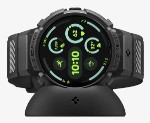 Google Pixel Watch 4 (45mm) Case Rugged Armor Pro Matte Black V2